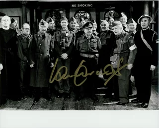 Ian Lavender autograph