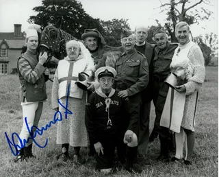 Ian Lavender autograph