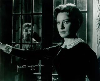 Peter Wyngarde autograph