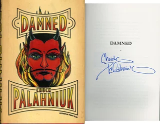 Chuck Palahniuk autograph