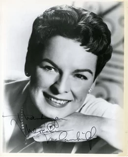 Mercedes McCambridge autograph
