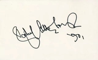 Richard Attenborough autograph