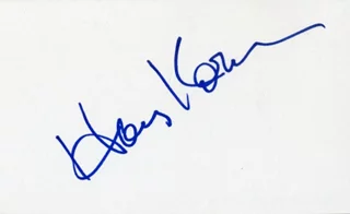 Harvey Korman autograph