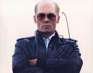 Johnny Depp autograph