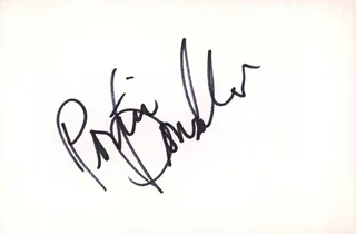 Portia Doubleday autograph