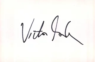 Victor Garber autograph