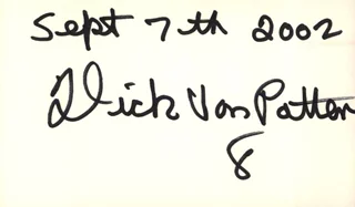 Dick Van Patten autograph