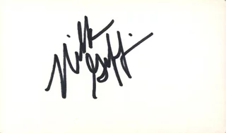 Nikki Griffin autograph
