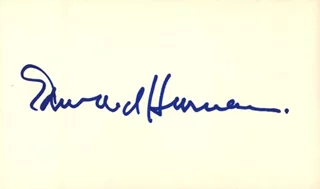 Edward Herrmann autograph