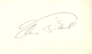 Theodore Bikel autograph