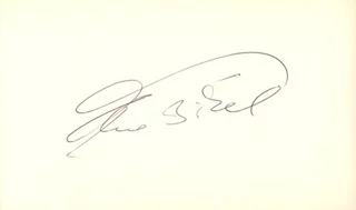 Theodore Bikel autograph