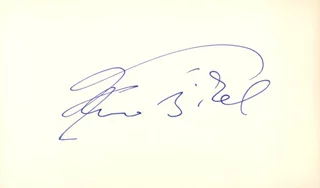 Theodore Bikel autograph