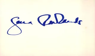 Gena Rowlands autograph