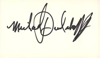 Michael Dudikoff autograph