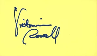 Victoria Rowell autograph