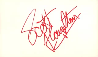Scott Hamilton autograph