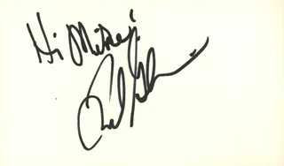 Frank Gorshin autograph