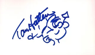 Tom Hatten autograph