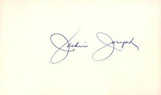 Jackie Joseph autograph