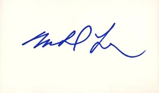 Michael Lerner autograph