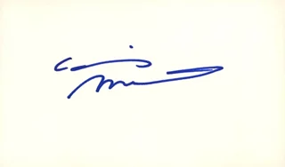 Chris Masterson autograph