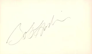 Bob Hoskins autograph