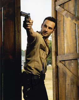Andrew Lincoln autograph