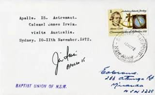 Jim Irwin autograph