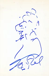 Theodore Bikel autograph