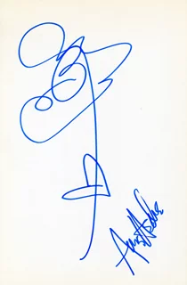 Anne Heche autograph