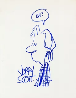 Jerry Scott autograph