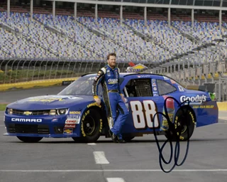 Dale Jr. Earnhardt autograph