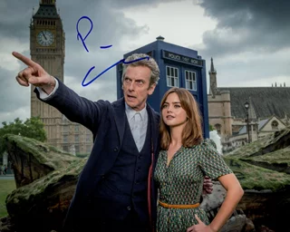 Peter Capaldi autograph