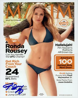 Ronda Rousey autograph