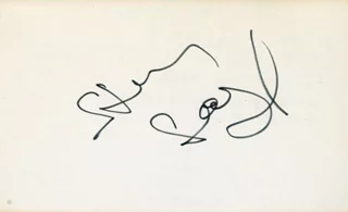 Steven Seagal autograph