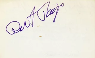 Robert Paige autograph