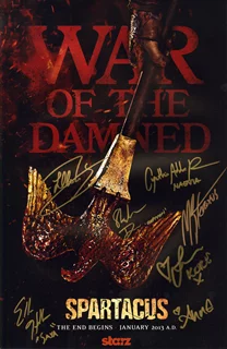 Spartacus autograph