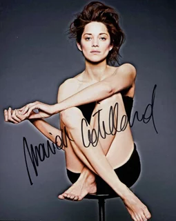 Marion Cotillard autograph