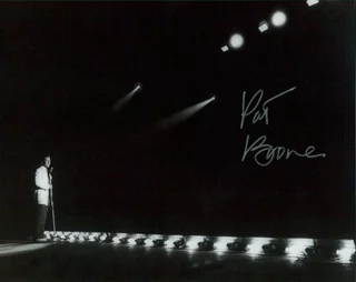Pat Boone autograph