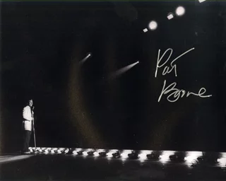 Pat Boone autograph