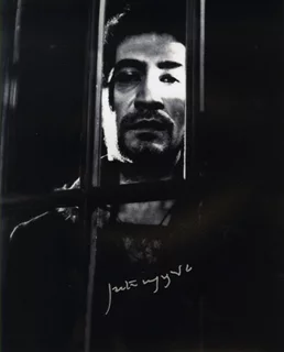 Peter Wyngarde autograph