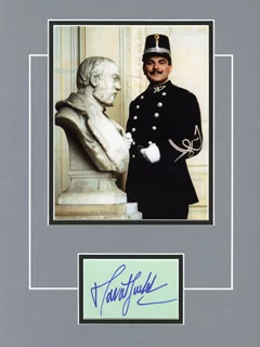 Poirot autograph