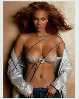 Tyra Banks autograph