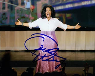 Oprah Winfrey autograph