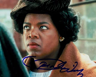 Oprah Winfrey autograph