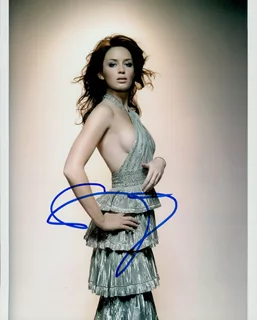 Emily Blunt autograph