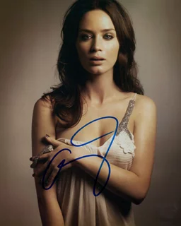Emily Blunt autograph