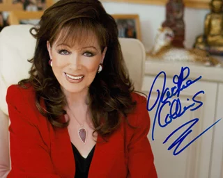 Jackie Collins autograph
