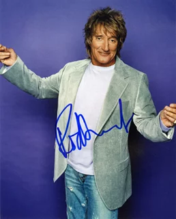 Rod Stewart autograph