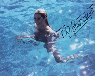Brigitte Bardot autograph